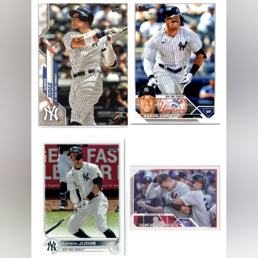 Aaron Judge ⚾ MLB Baseball Trading Cards Lot 🔥 New York Yankees